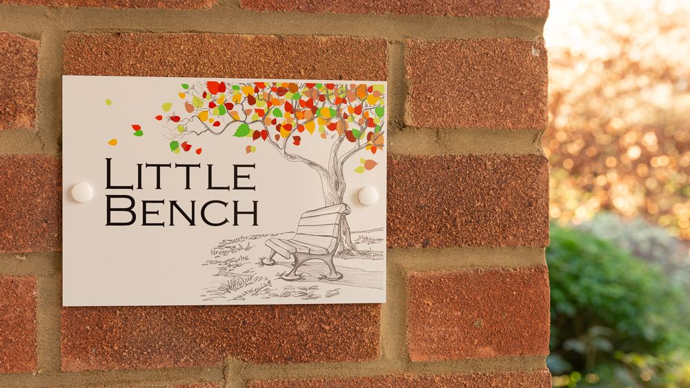 Little Bench - property sign