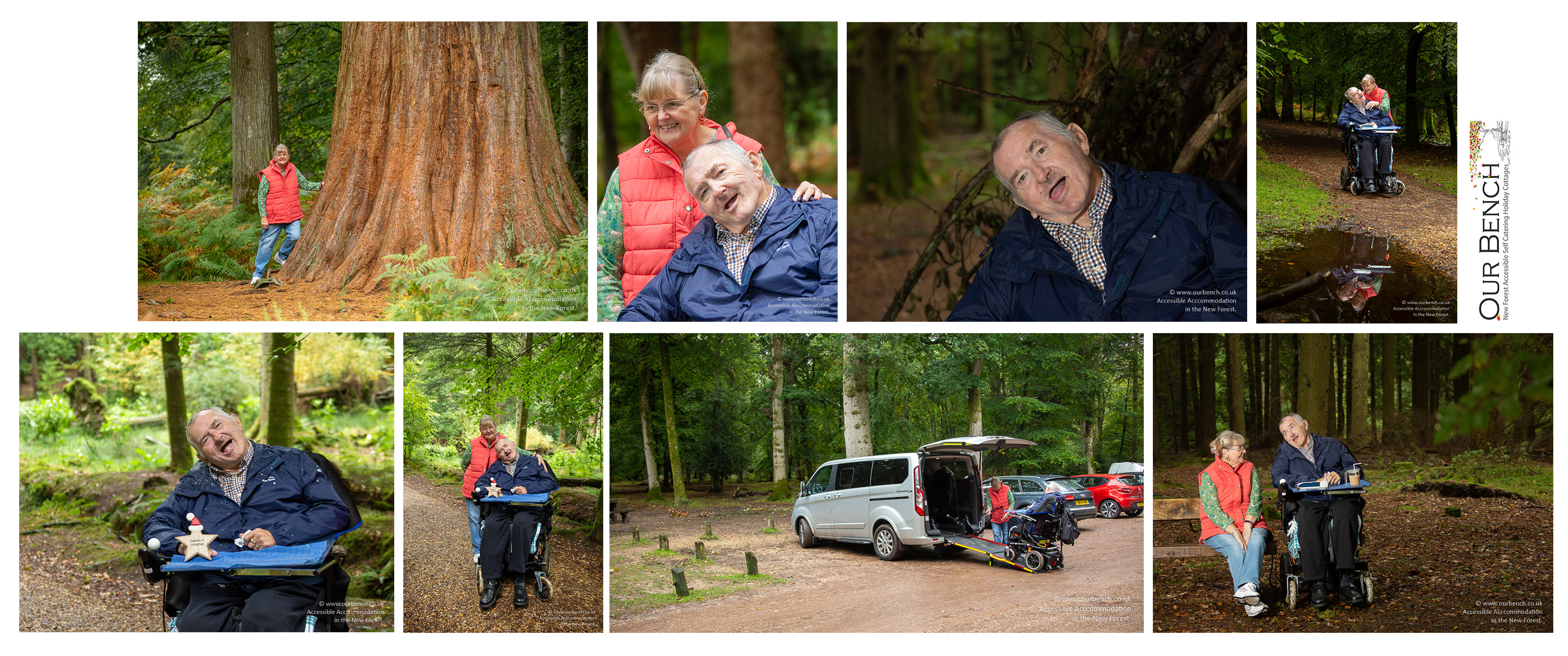 John and Irene in the New Forest