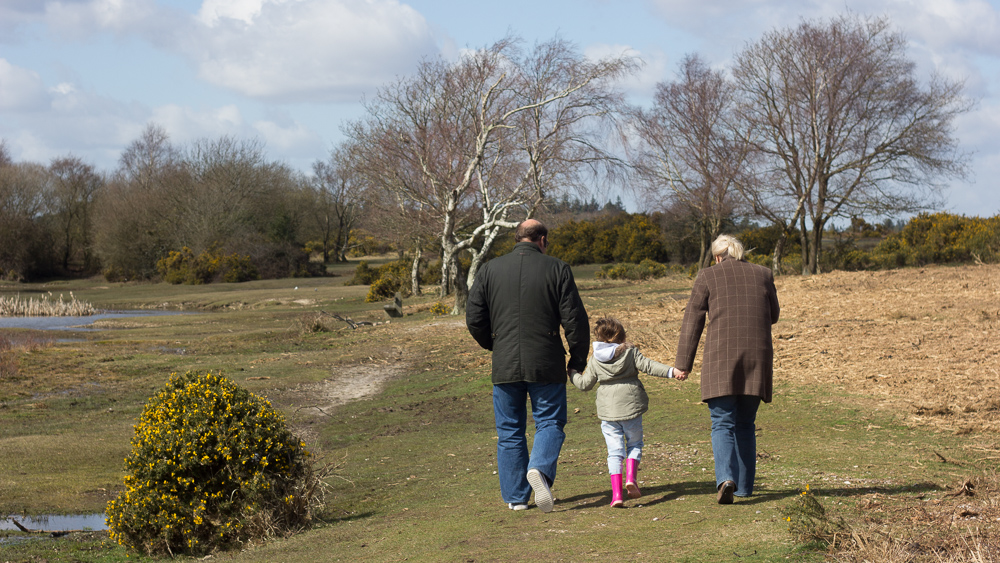 Family walks