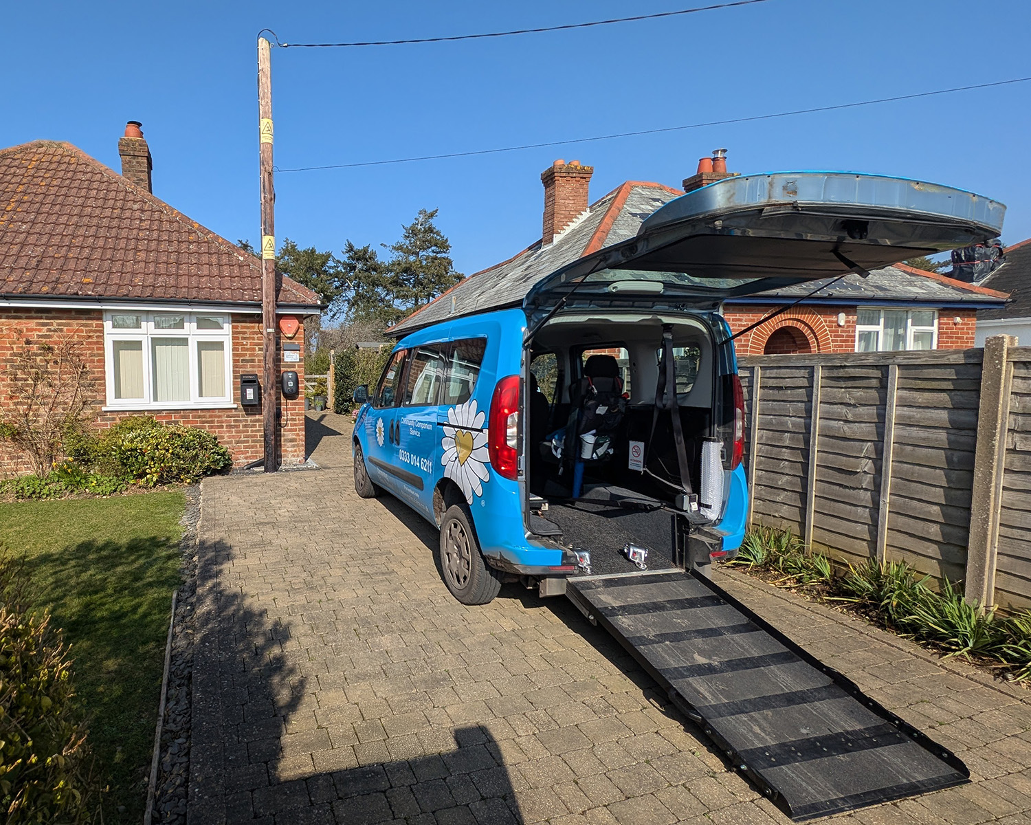 Garden Bench with Driving Miss Daisy on the driveway