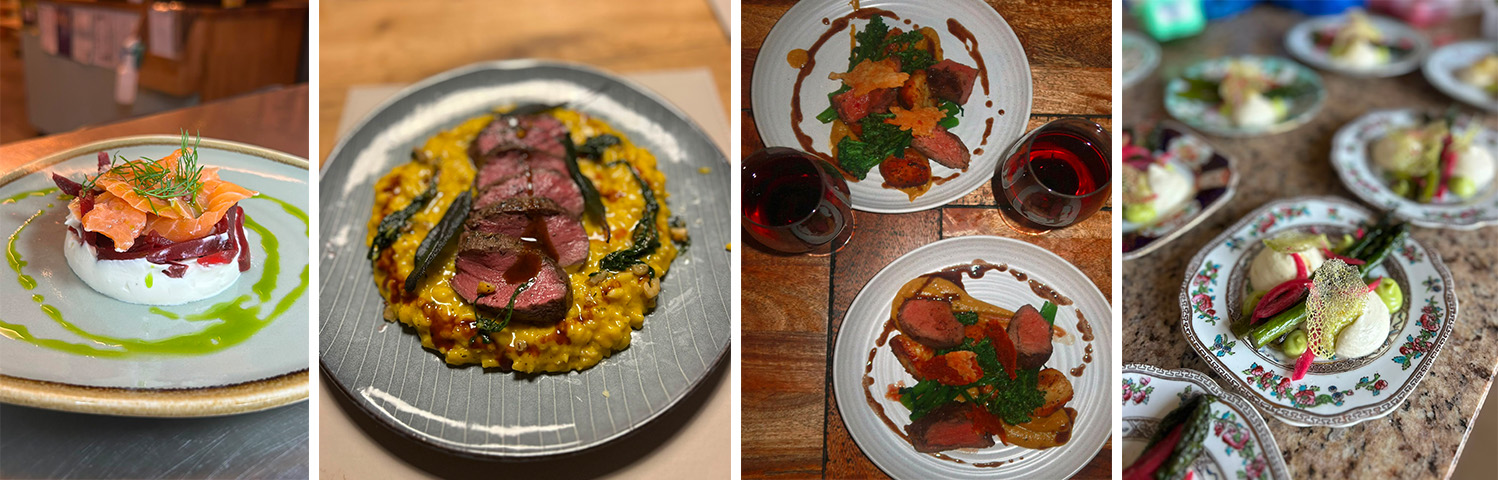 Aselection of meals prepared by Food with Lottiey