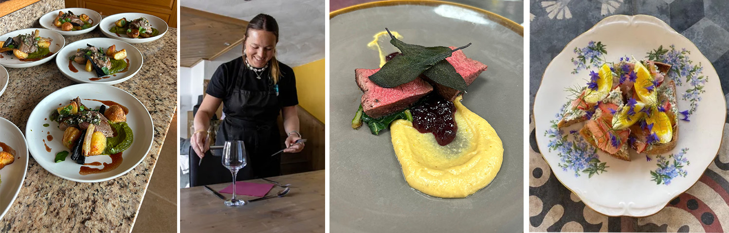 Aselection of meals prepared by Food with Lottiey