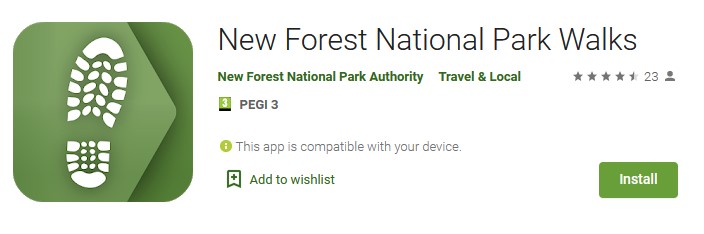 New Forest National Park Walks app