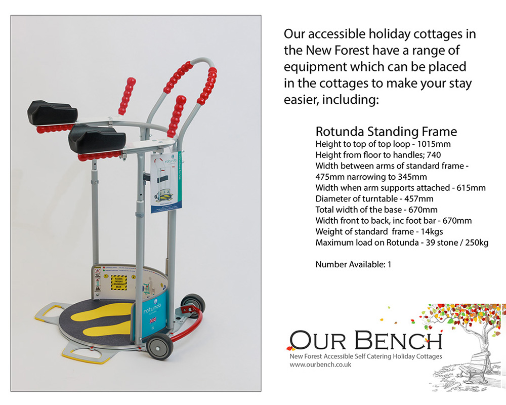 Rotunda standing frame