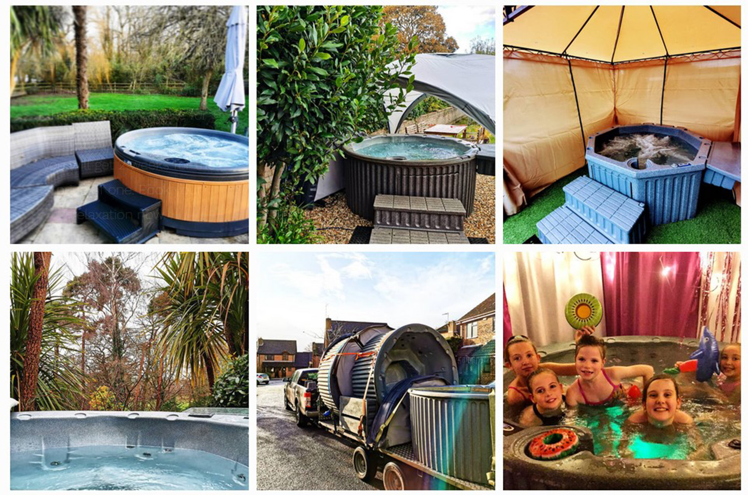 Hot tub hire options provided by Hot Tub Hire Ltd