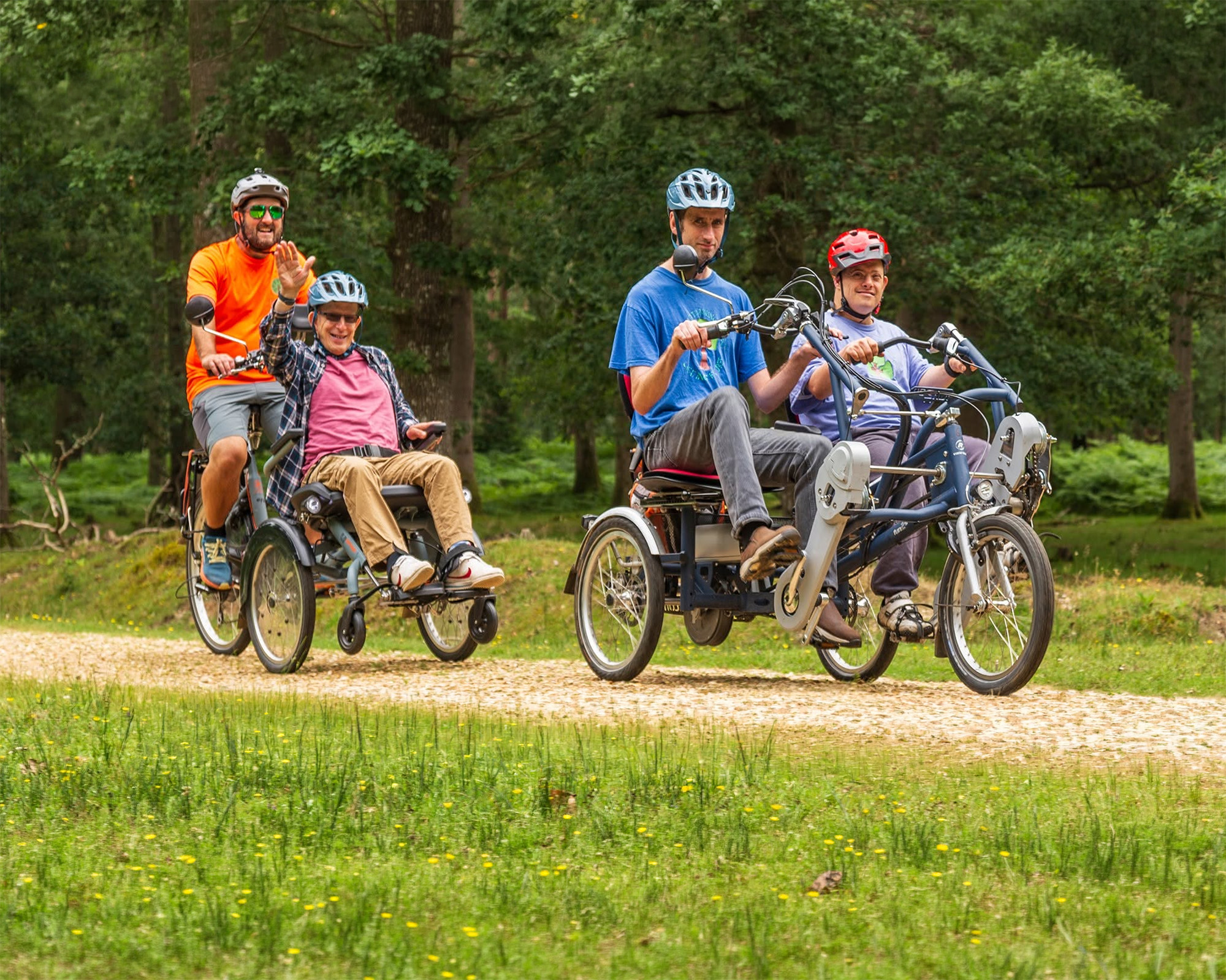 Pedall Adapted cycling in the New Forest