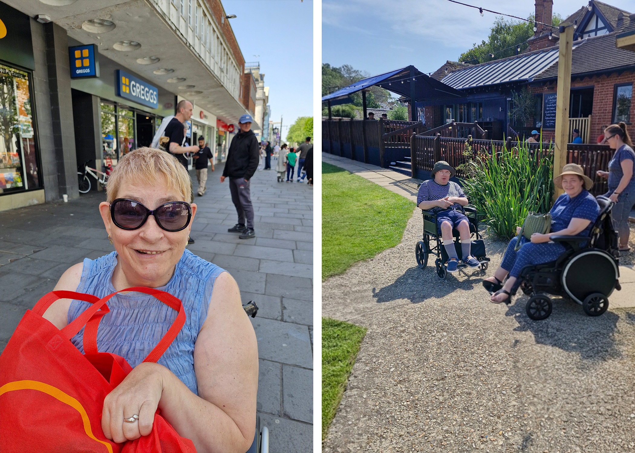 Shopping in Southampton and dinner at the Mayflower in Lymington