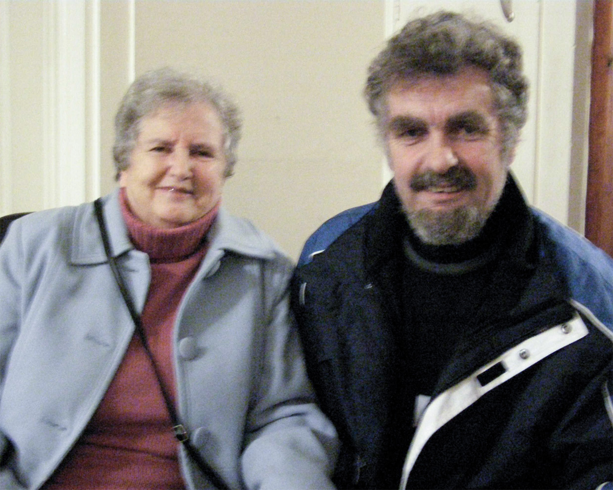 Mary and Roger in 2008 - the founders