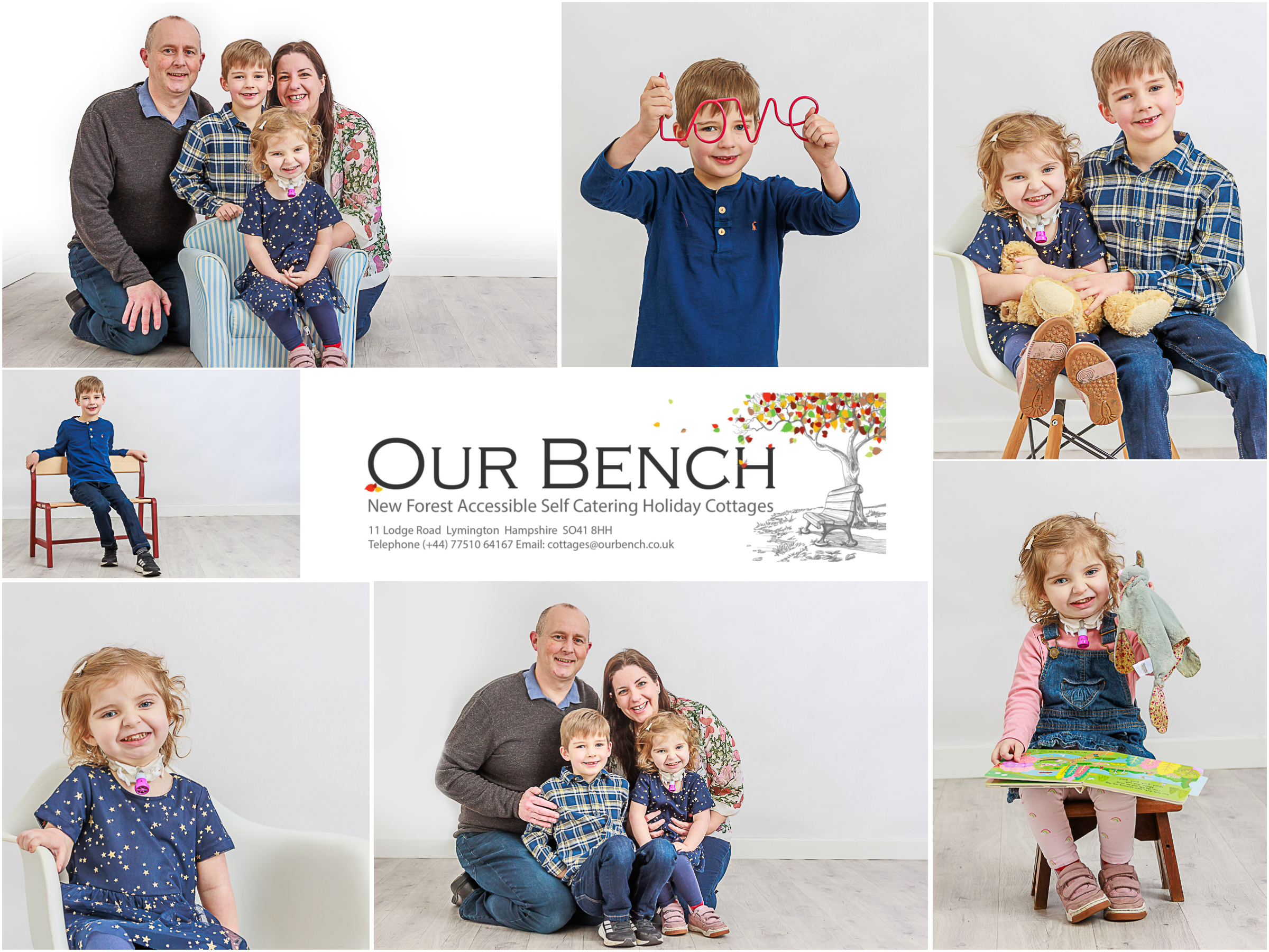 Peterspn Family. Family Photos with wheelchair