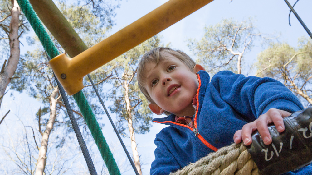 Children’s play area at the New Forest Wildlife Park